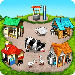 Symbol von Farm Frenzy: Farmspiel im Dorf